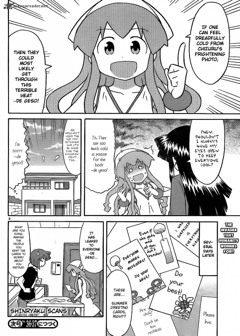 Shinryaku Ika Musume Chapter 197 Page 8