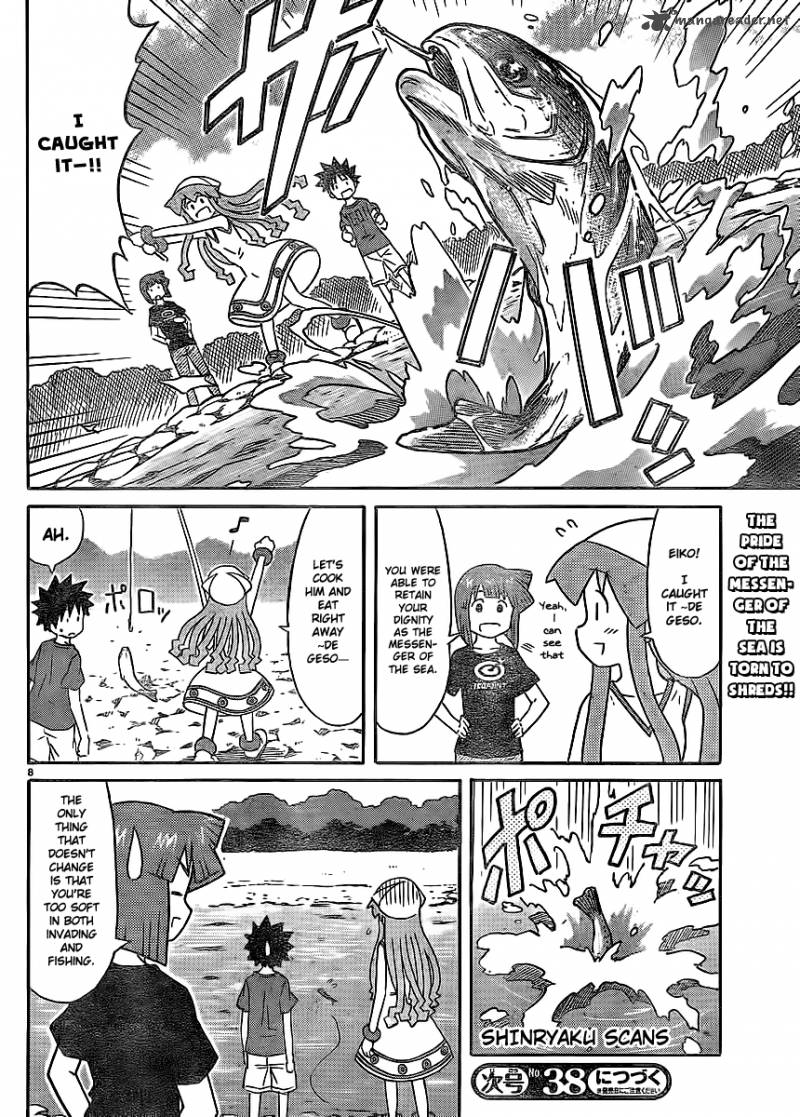 Shinryaku Ika Musume Chapter 198 Page 8