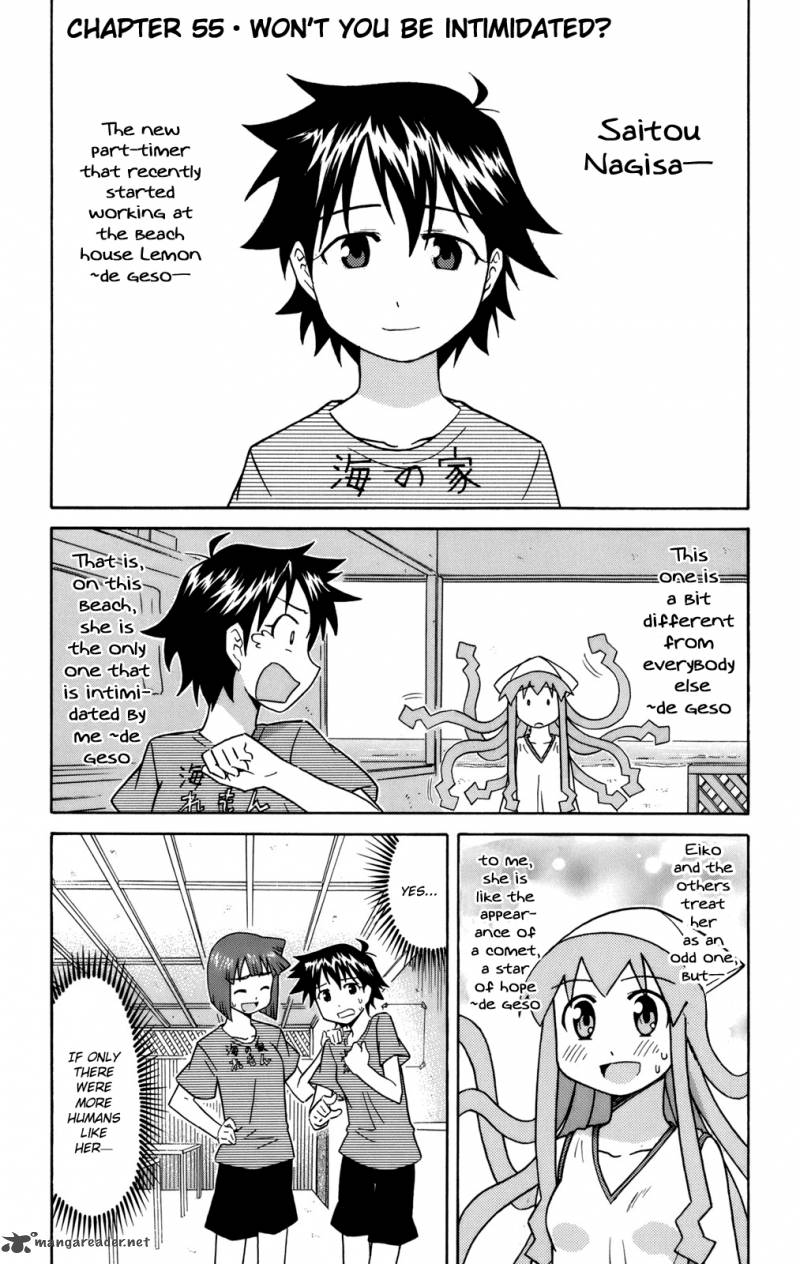 Shinryaku Ika Musume Chapter 55 Page 1