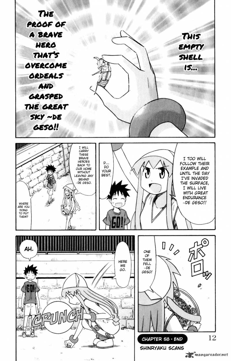 Shinryaku Ika Musume Chapter 58 Page 14