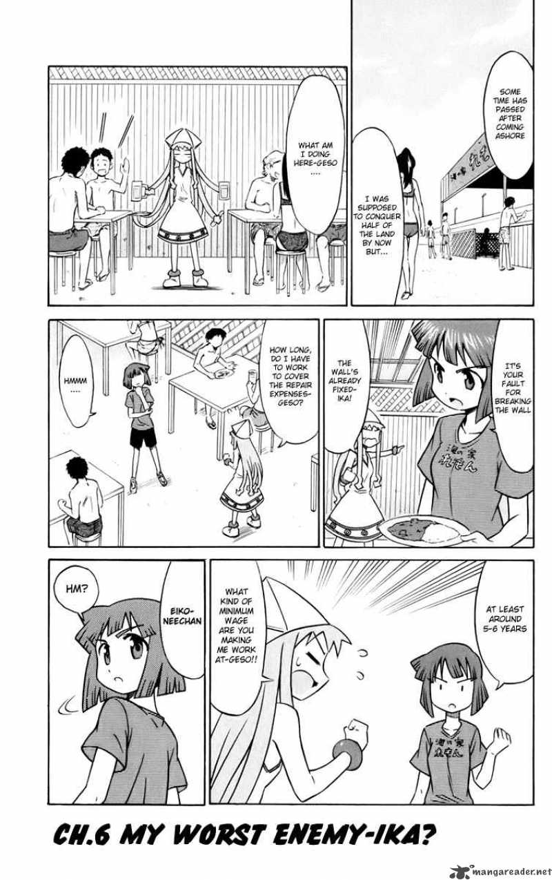 Shinryaku Ika Musume Chapter 6 Page 1