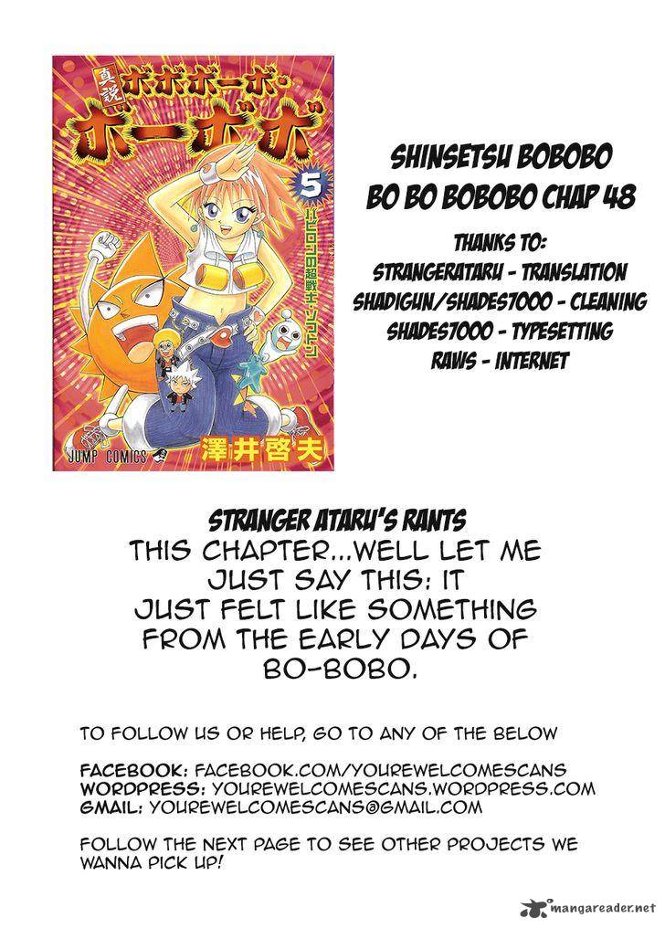 Shinsetsu Bobobo Bo Bo Bobo Chapter 48 Page 17