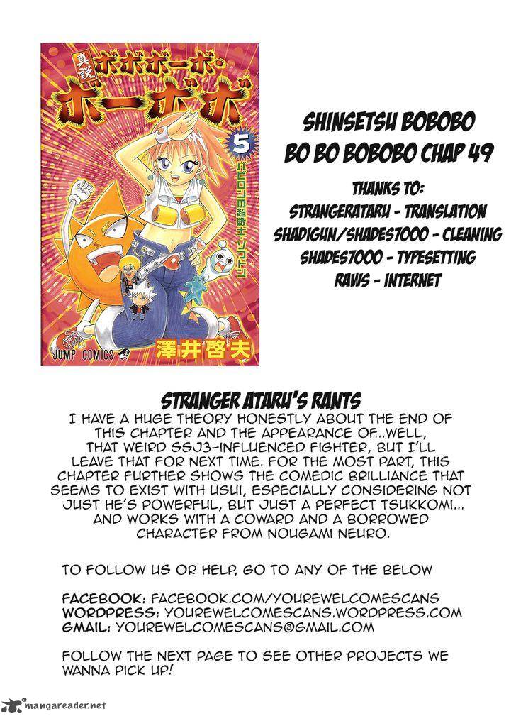 Shinsetsu Bobobo Bo Bo Bobo Chapter 49 Page 18