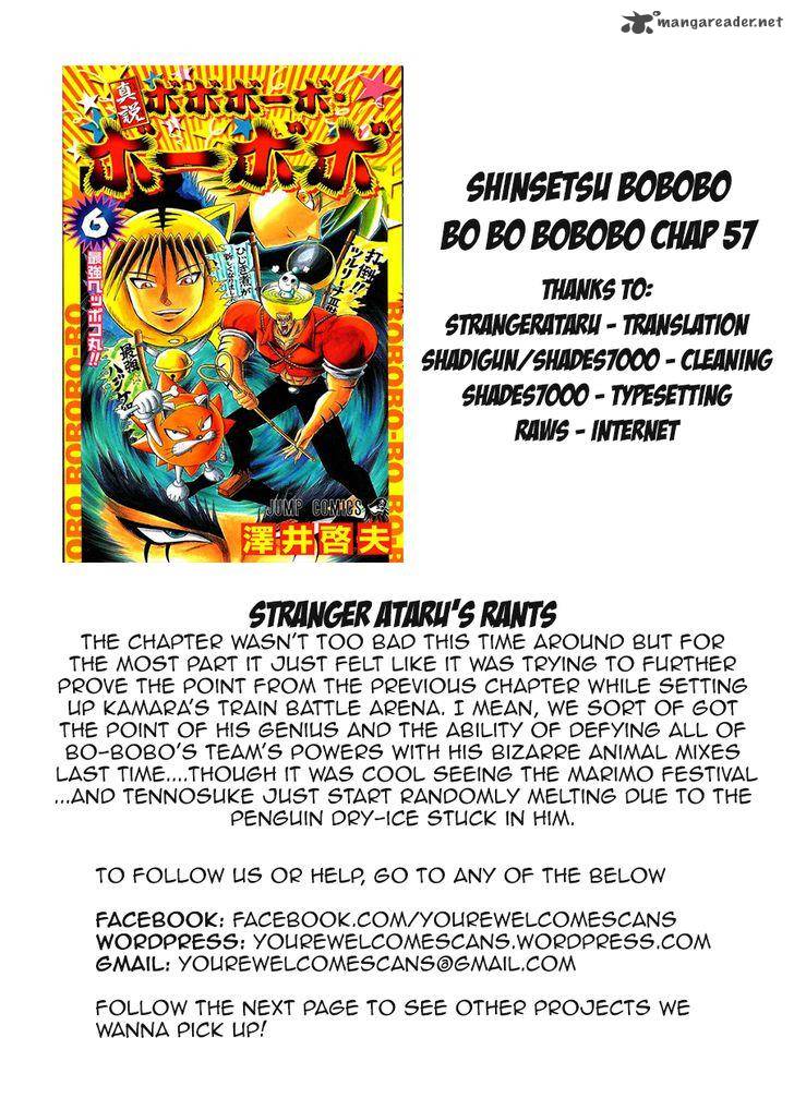 Shinsetsu Bobobo Bo Bo Bobo Chapter 57 Page 18