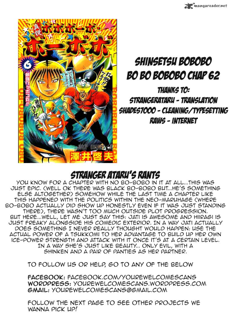 Shinsetsu Bobobo Bo Bo Bobo Chapter 62 Page 19