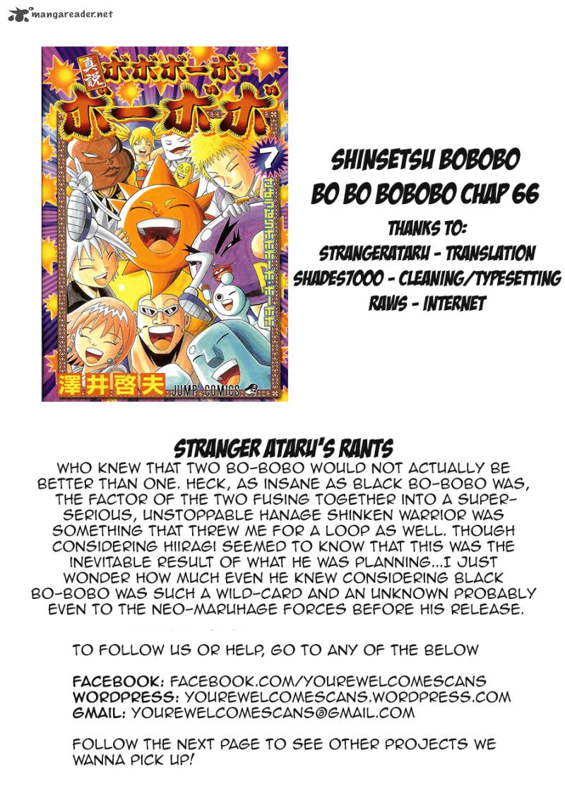 Shinsetsu Bobobo Bo Bo Bobo Chapter 66 Page 19