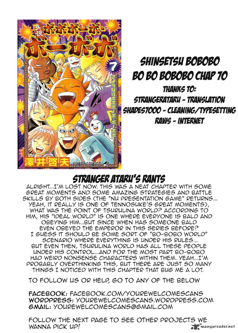 Shinsetsu Bobobo Bo Bo Bobo Chapter 70 Page 19