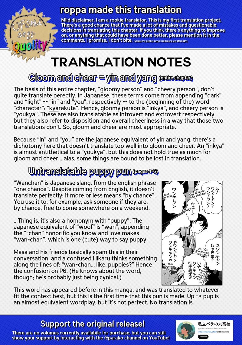 Shiretto Sugee Koto Iteru Gal Shiritsu Para No Marukoukou No Nichijou Chapter 10 Page 22