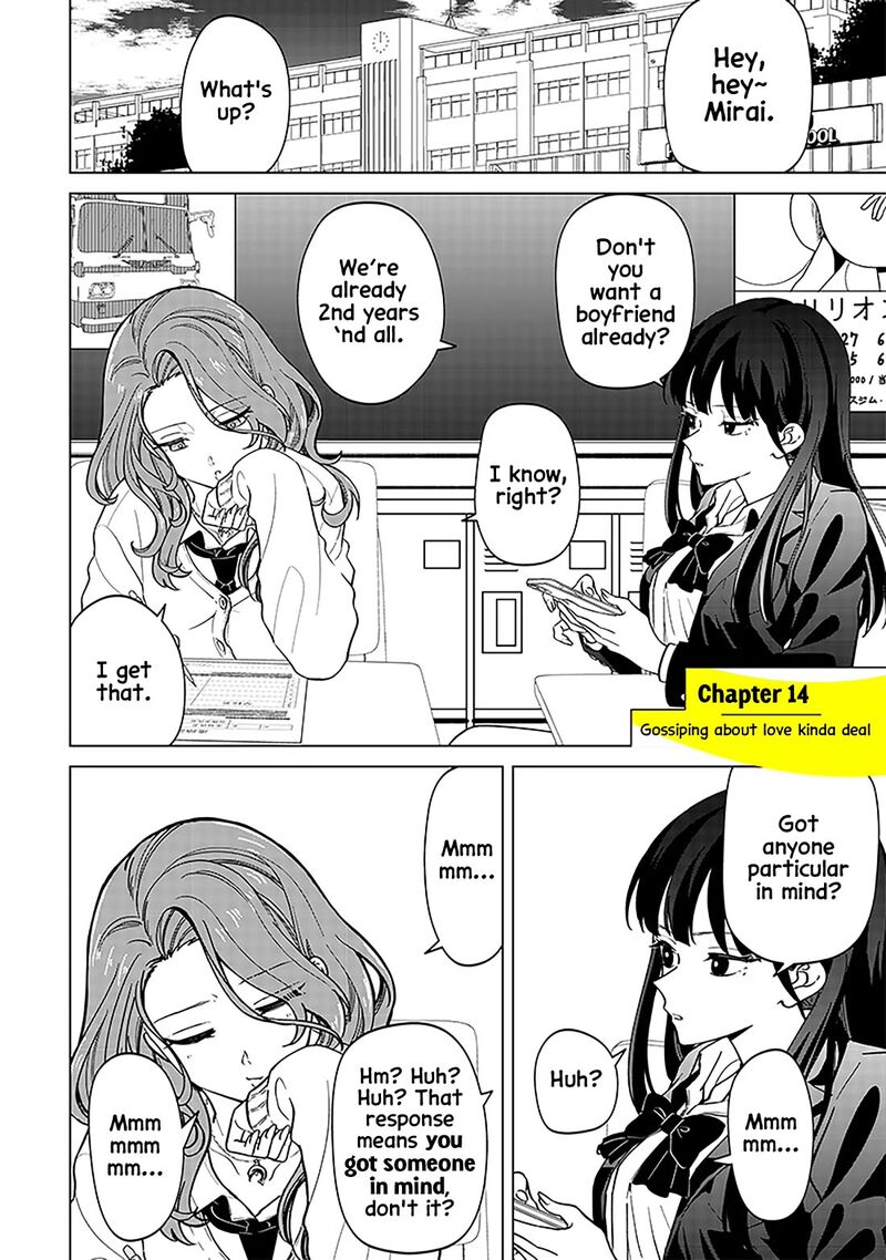 Shiretto Sugee Koto Iteru Gal Shiritsu Para No Marukoukou No Nichijou Chapter 14 Page 2