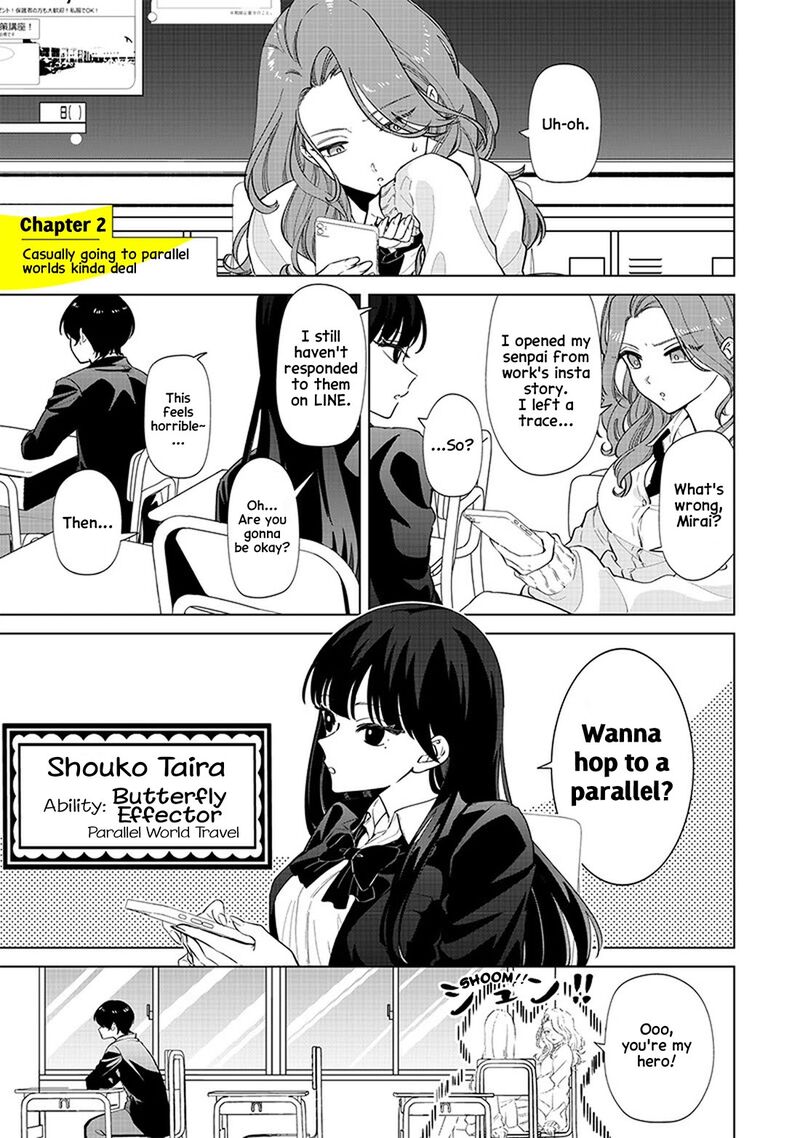 Shiretto Sugee Koto Iteru Gal Shiritsu Para No Marukoukou No Nichijou Chapter 2 Page 2