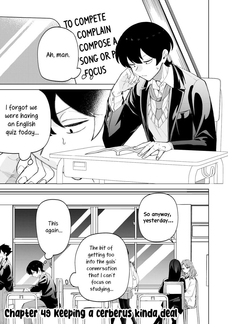 Shiretto Sugee Koto Iteru Gal Shiritsu Para No Marukoukou No Nichijou Chapter 49 Page 1