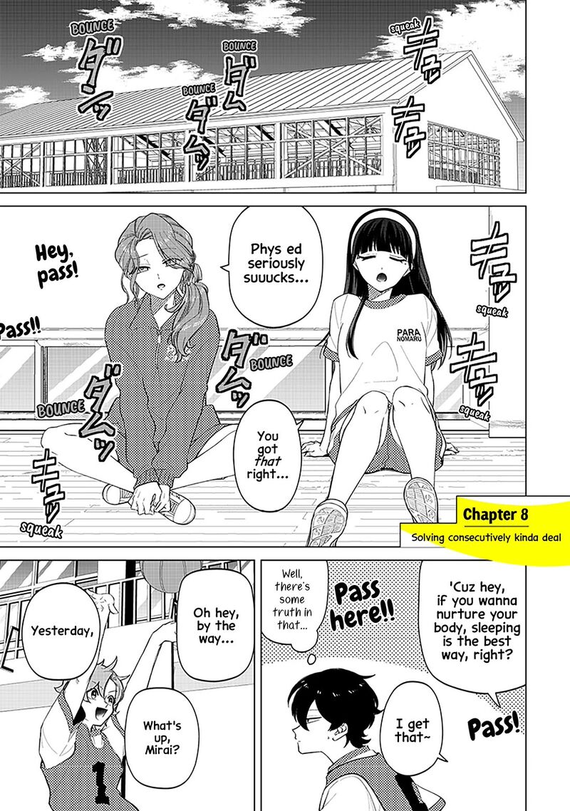 Shiretto Sugee Koto Iteru Gal Shiritsu Para No Marukoukou No Nichijou Chapter 8 Page 1