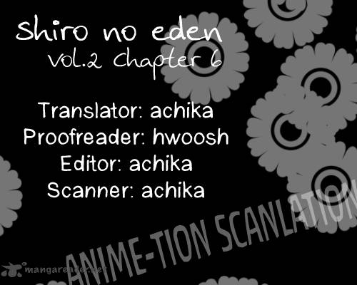Shiro No Eden Chapter 6 Page 2