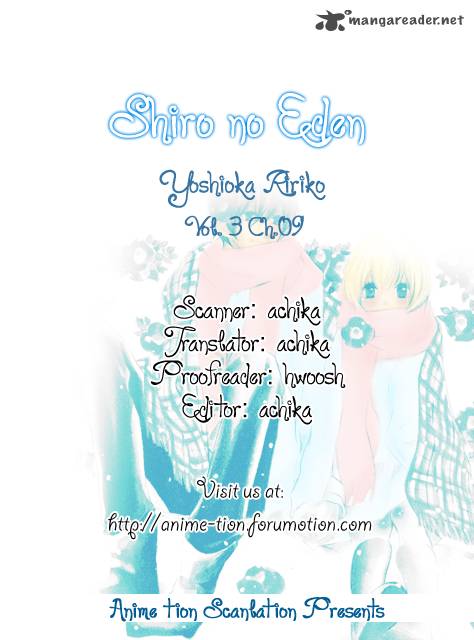 Shiro No Eden Chapter 9 Page 1