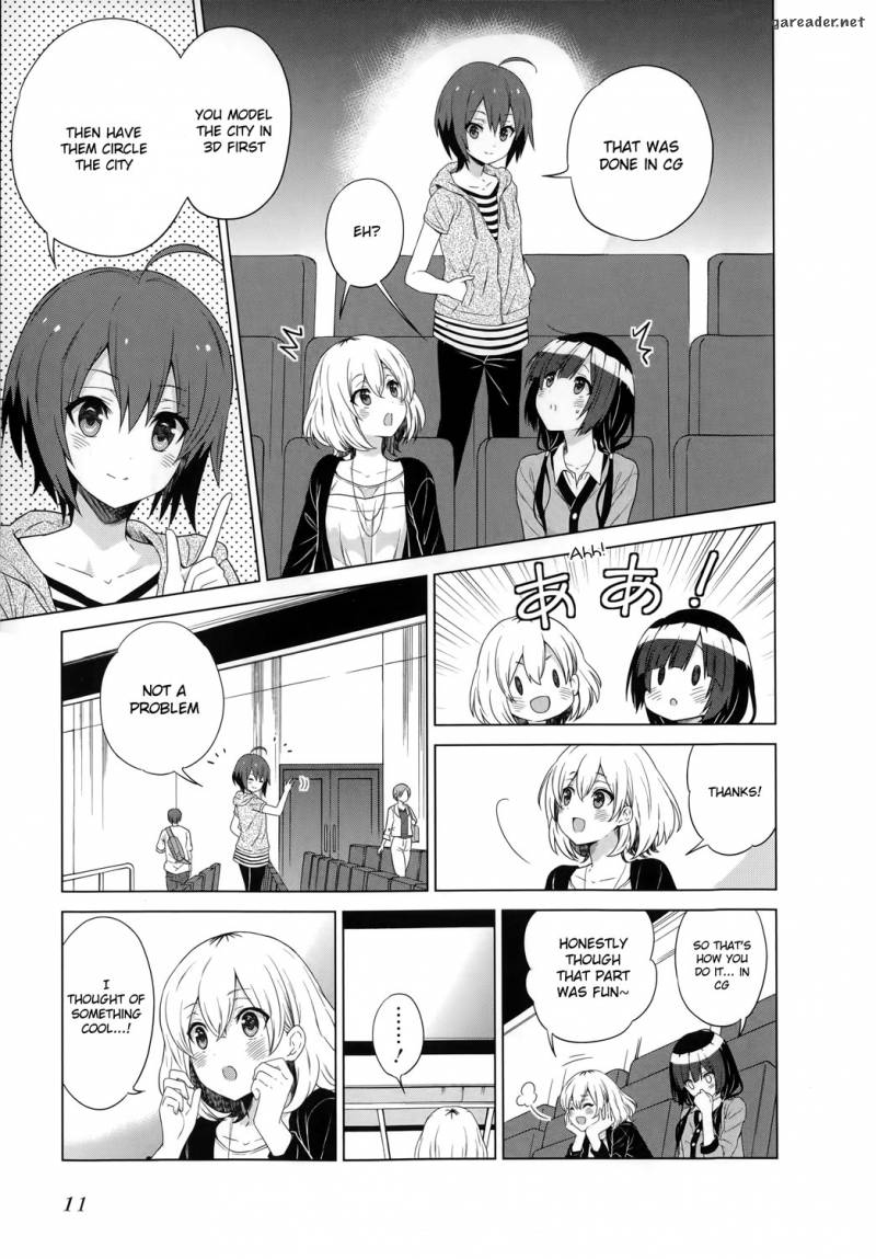 Shirobako Ueyama Koukou Animation Doukoukai Chapter 1 Page 15