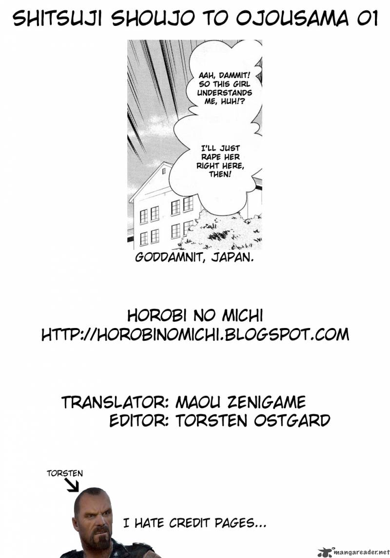 Shitsuji Shoujo To Ojousama Chapter 1 Page 29