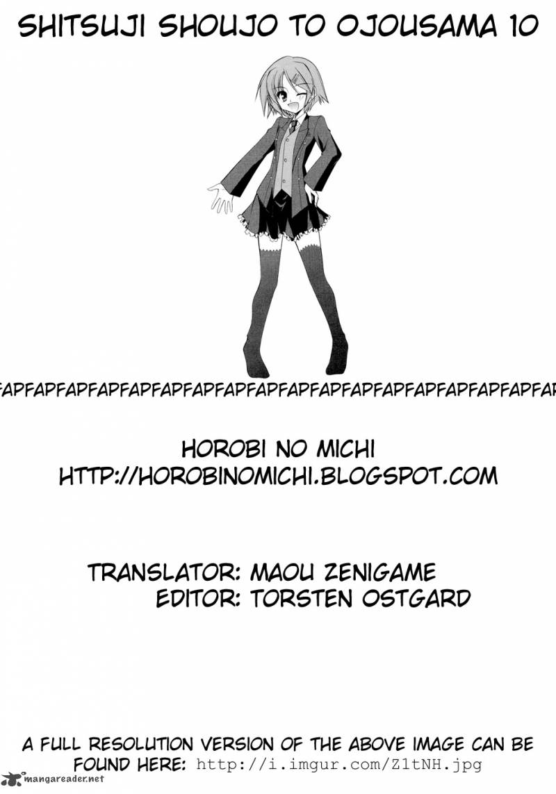 Shitsuji Shoujo To Ojousama Chapter 10 Page 29