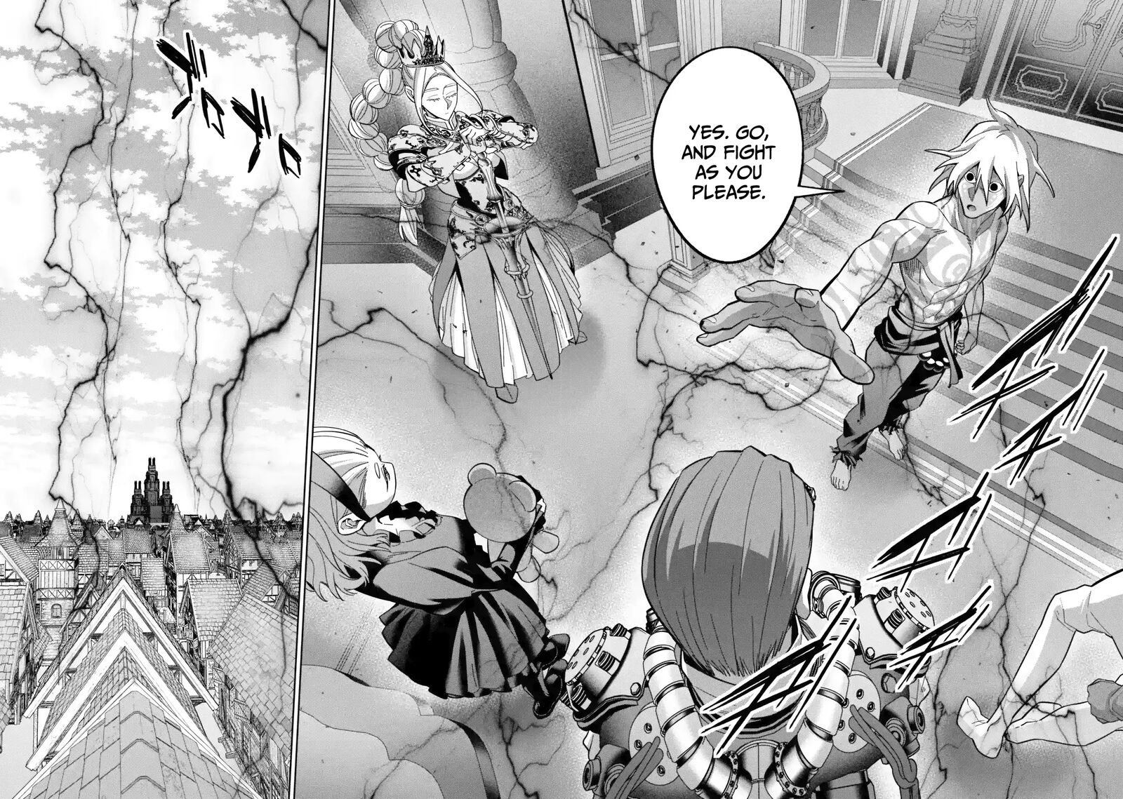 Shokei Sareta Kenja Wa Lich Ni Tensei Shite Shinryaku Sensou O Hajimeru Chapter 66 Page 7