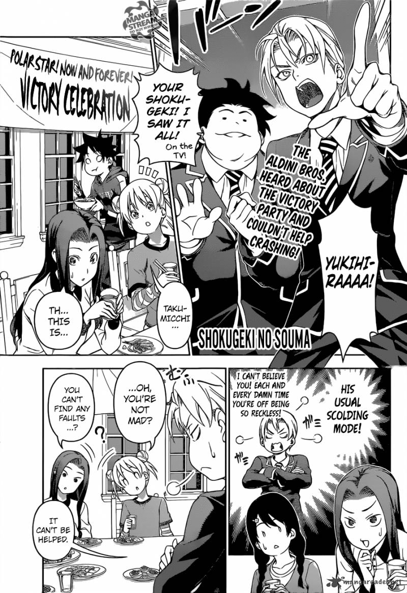 Shokugeki No Soma Chapter 149 Page 1