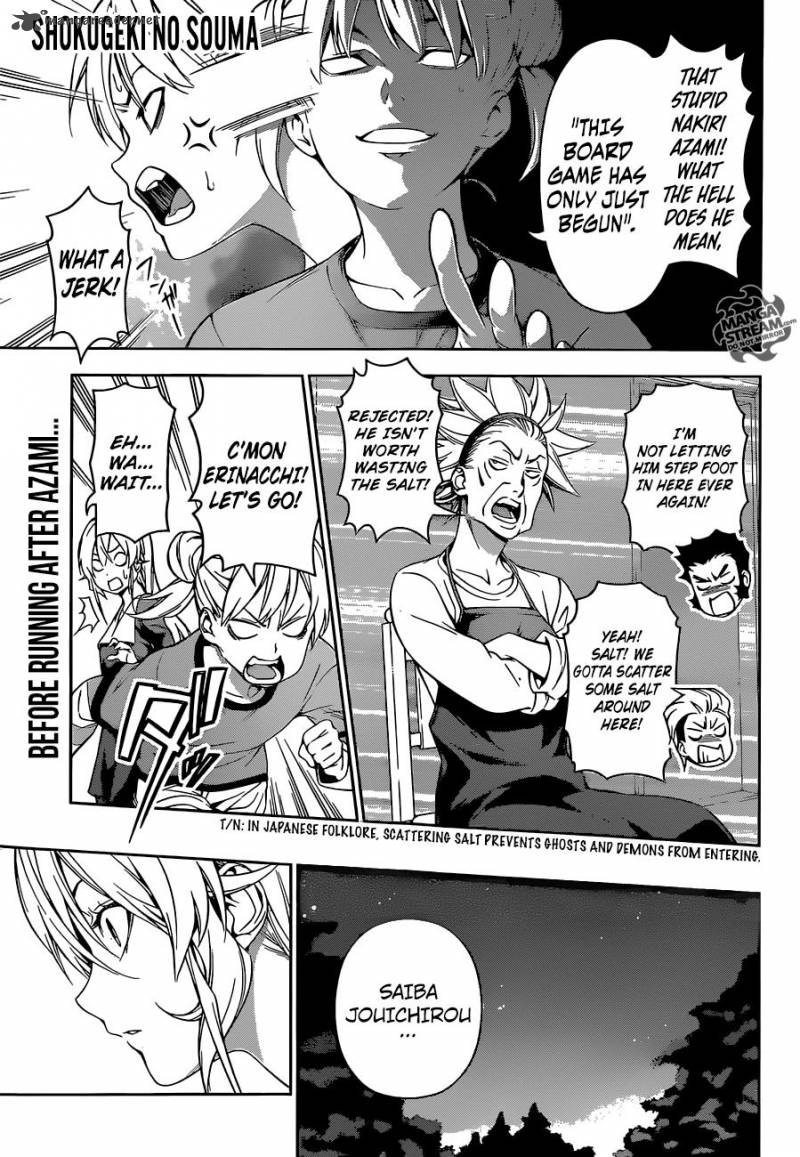 Shokugeki No Soma Chapter 151 Page 1