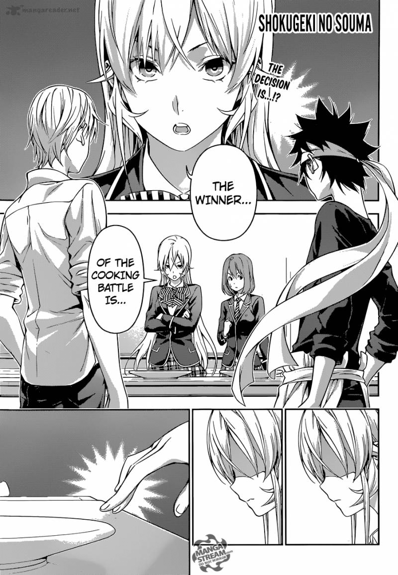 Shokugeki No Soma Chapter 166 Page 1