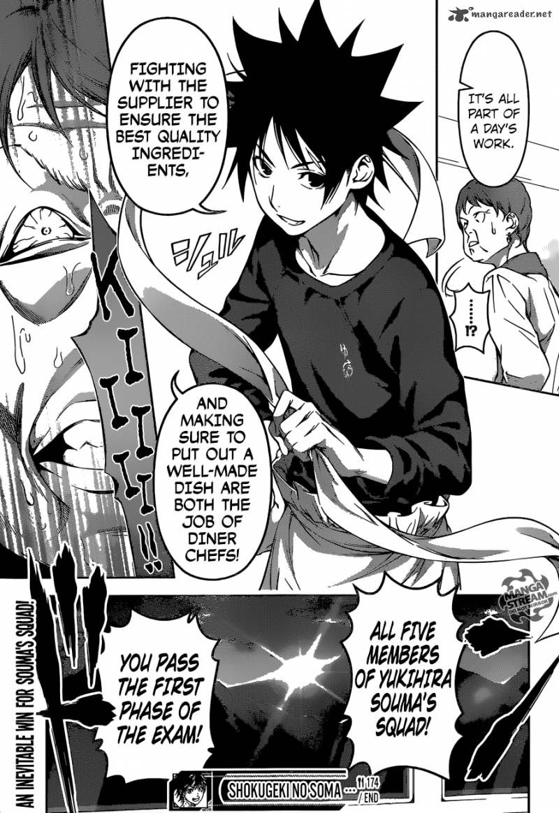 Shokugeki No Soma Chapter 174 Page 17