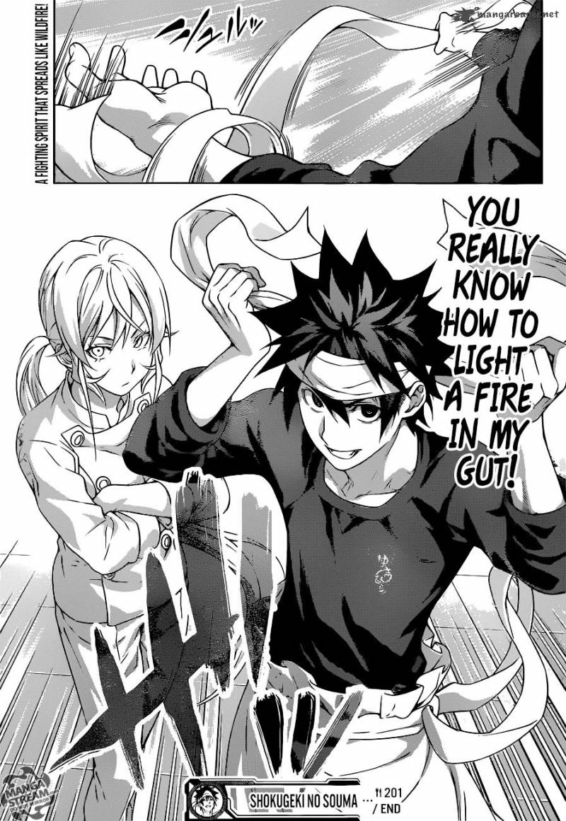 Shokugeki No Soma Chapter 201 Page 19