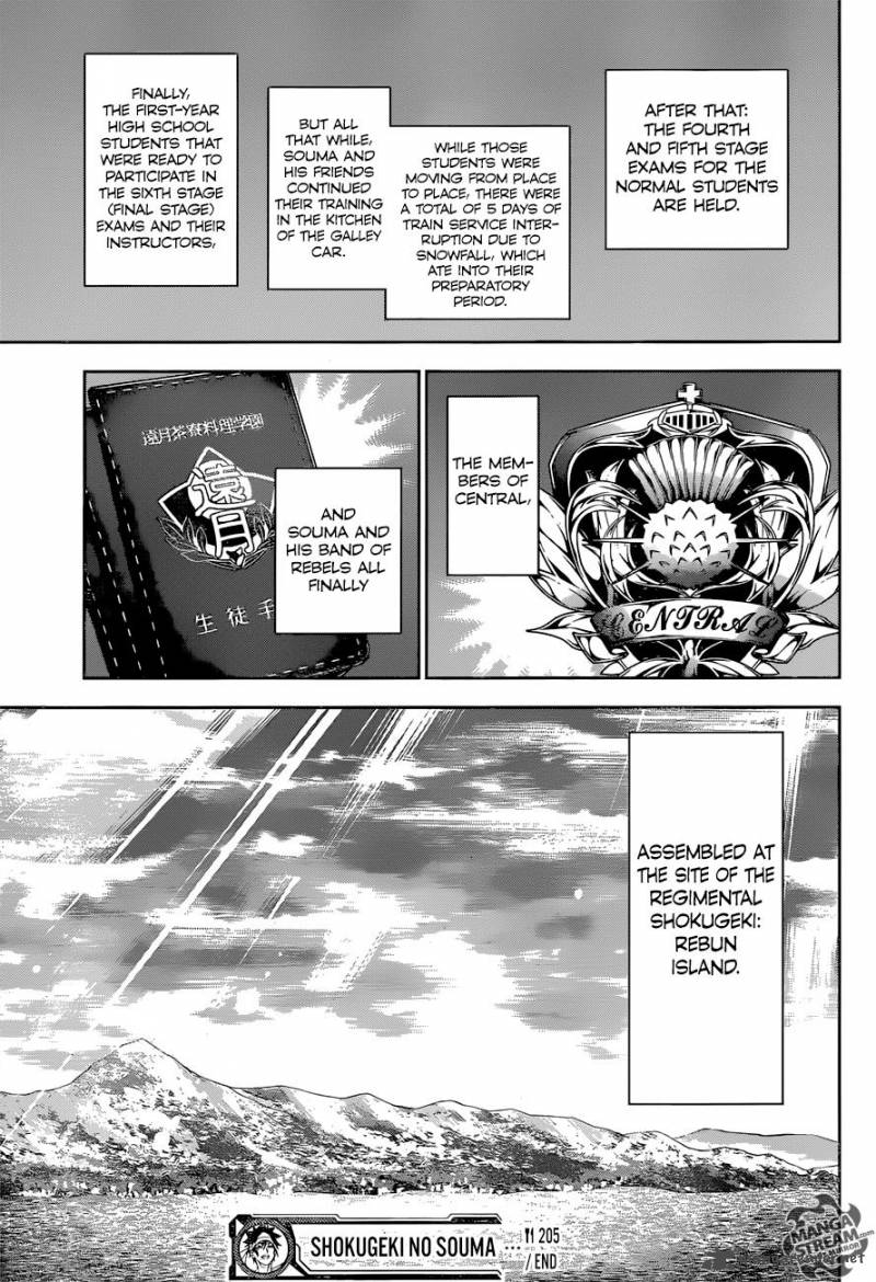 Shokugeki No Soma Chapter 205 Page 18