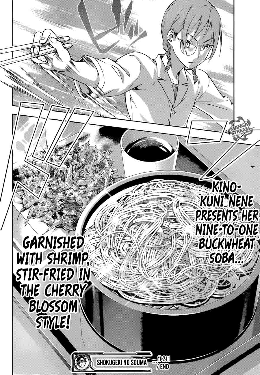 Shokugeki No Soma Chapter 211 Page 18