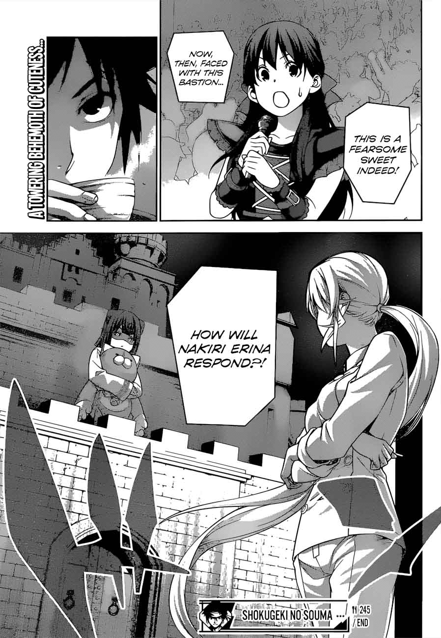 Shokugeki No Soma Chapter 245 Page 18