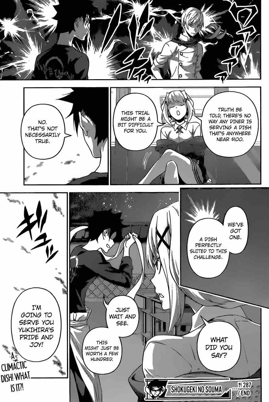 Shokugeki No Soma Chapter 287 Page 22