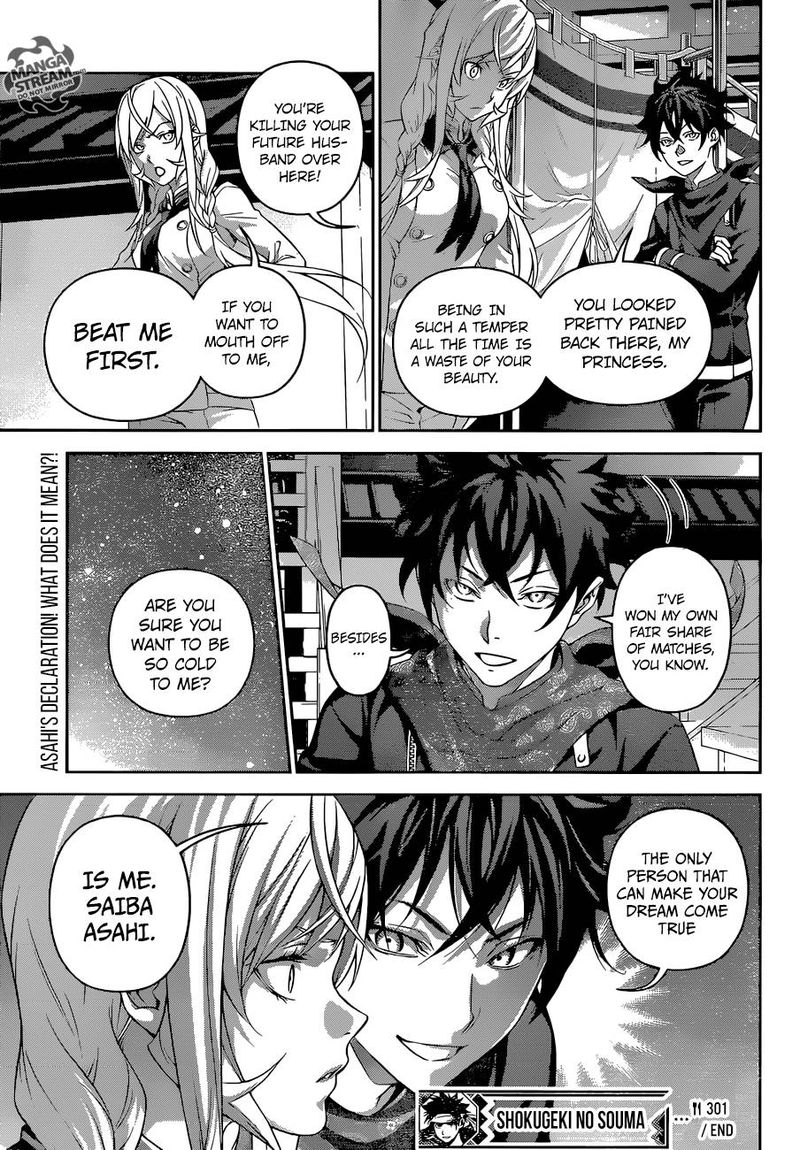 Shokugeki No Soma Chapter 301 Page 19