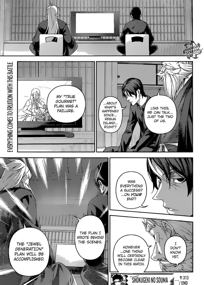 Shokugeki No Soma Chapter 313 Page 18