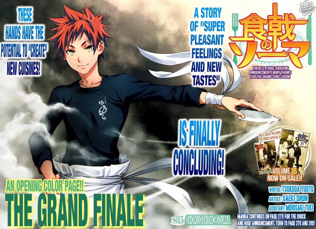 Shokugeki No Soma Chapter 315 Page 1