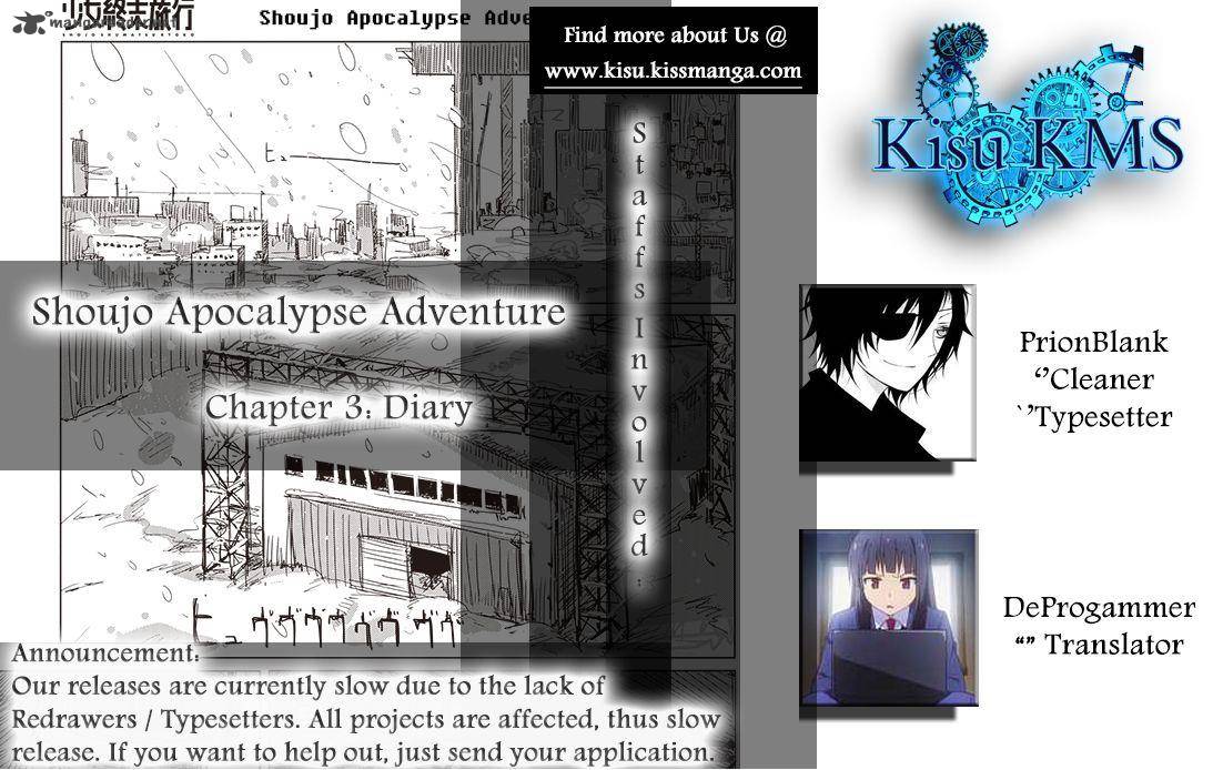 Shoujo Apocalypse Adventure Chapter 3 Page 2