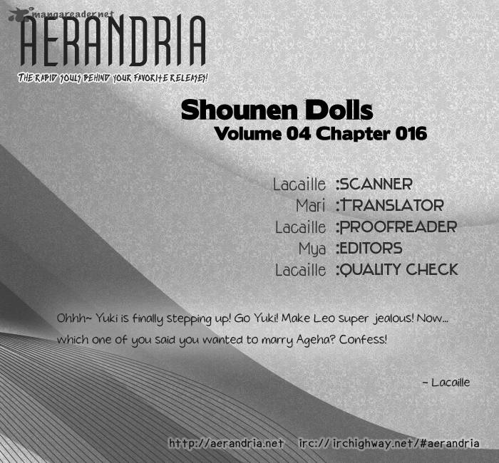 Shounen Dolls Chapter 16 Page 3