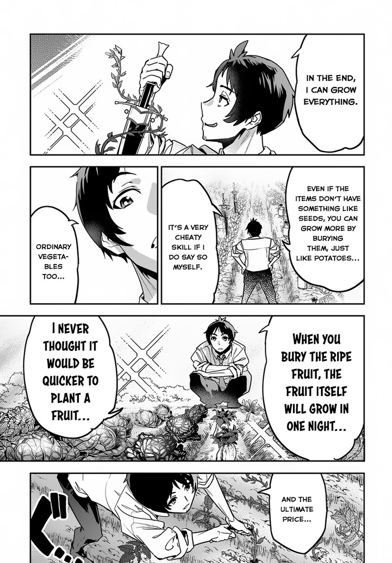 Shounin Yuusha Wa Isekai O Gyuujiru Saibai Skill De Nandemo Fuyashichaimasu Chapter 1 Page 34
