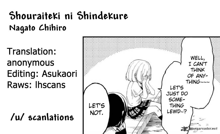 Shouraiteki Ni Shinde Kure Chapter 11 Page 26