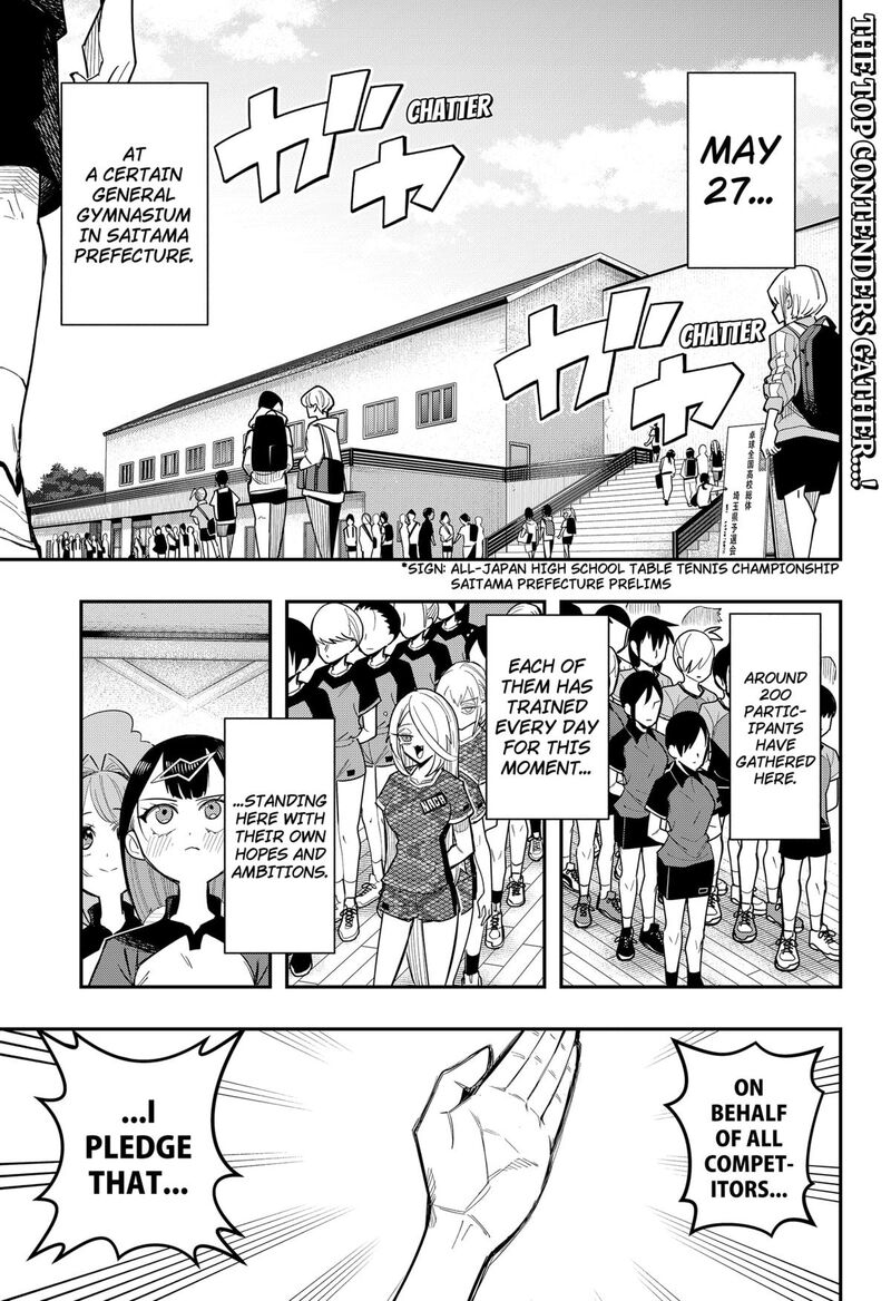 Shunrai Table Tennis Chapter 11 Page 1