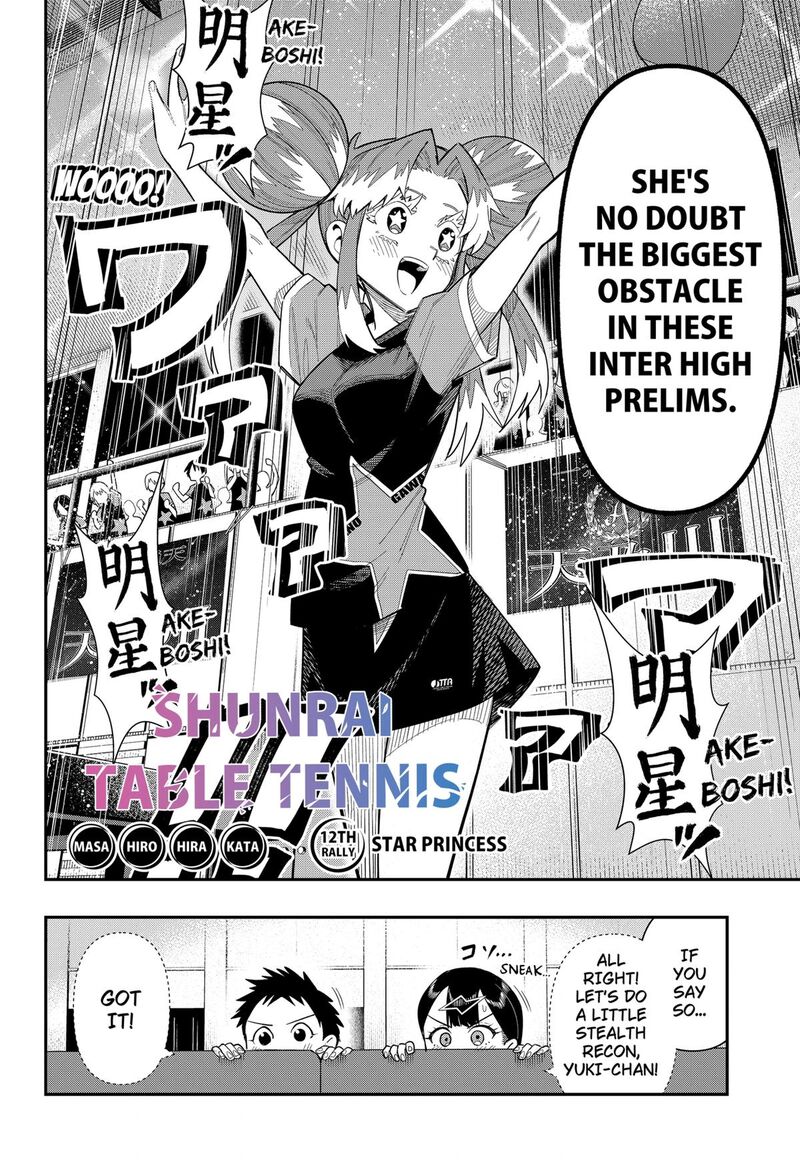 Shunrai Table Tennis Chapter 12 Page 2