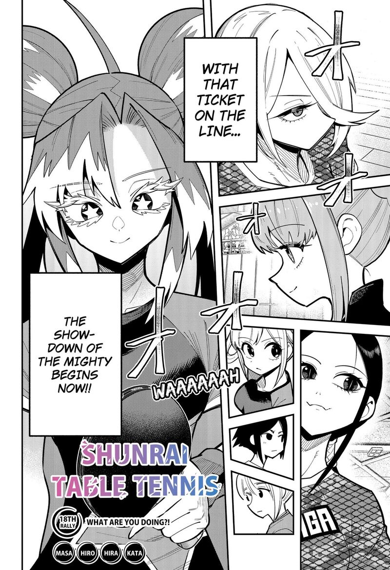 Shunrai Table Tennis Chapter 18 Page 2