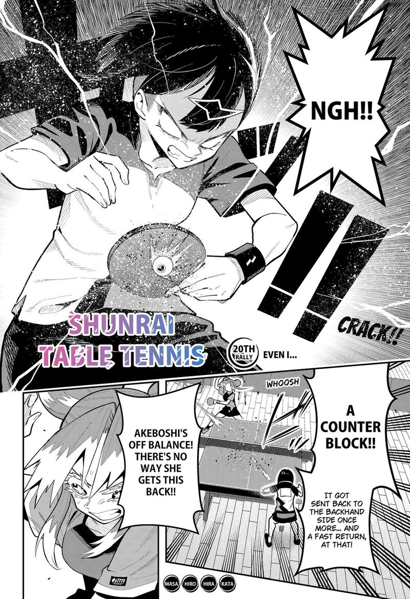 Shunrai Table Tennis Chapter 20 Page 2