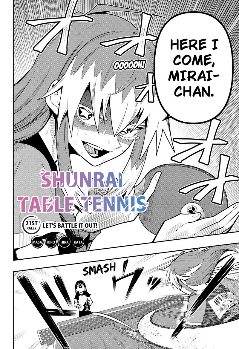 Shunrai Table Tennis Chapter 21 Page 2