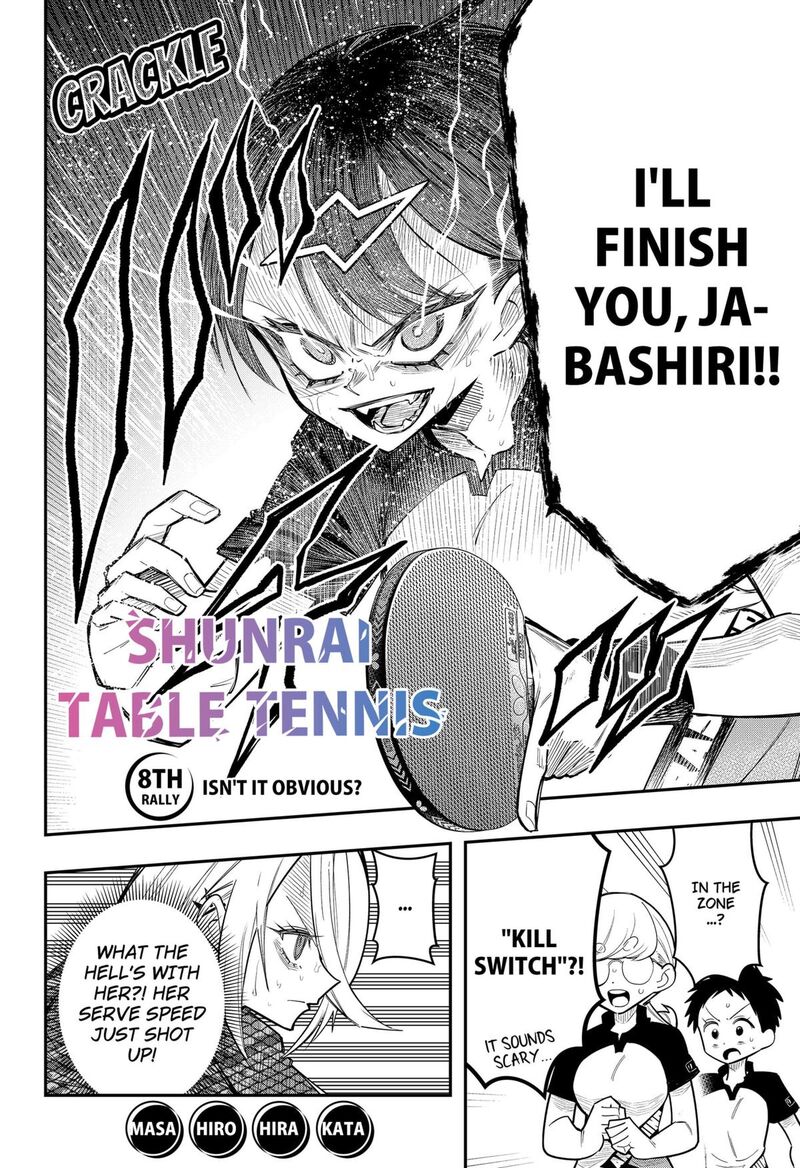 Shunrai Table Tennis Chapter 8 Page 2