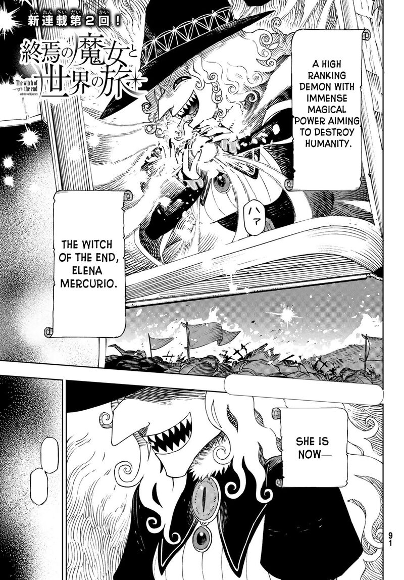Shuuen No Majo To Sekai No Tabi Chapter 2 Page 2