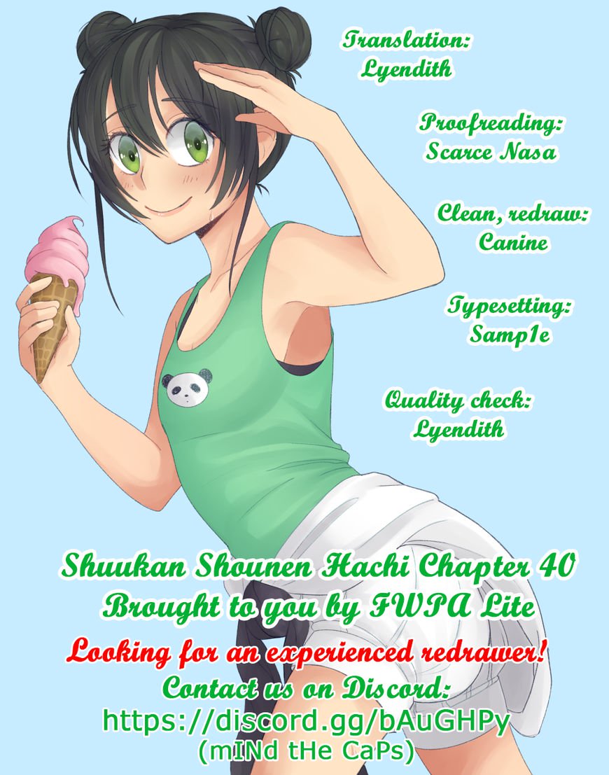 Shuukan Shounen Hachi Chapter 40 Page 21