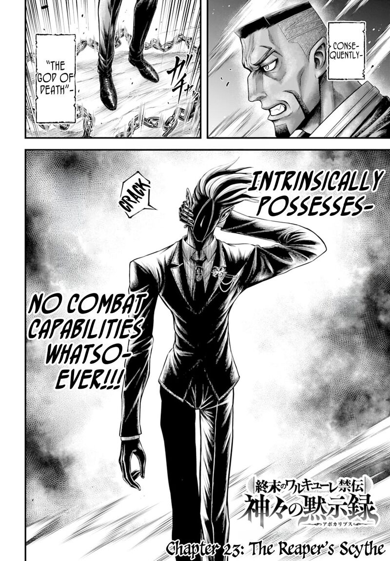 Shuumatsu No Valkyrie Kamigami No Apocalypse Chapter 23 Page 3
