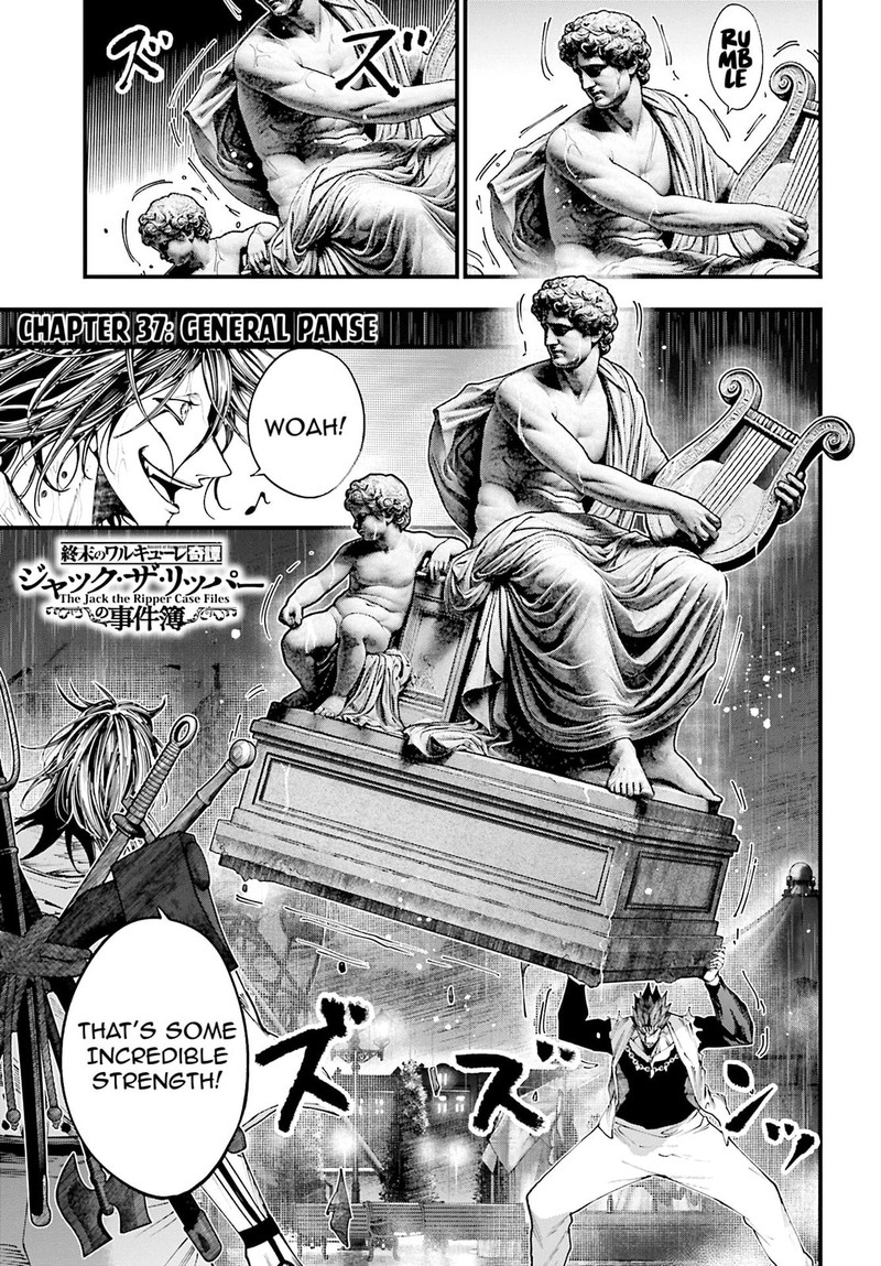 Shuumatsu No Valkyrie Kitan Jack The Ripper No Jikenbo Chapter 37 Page 1