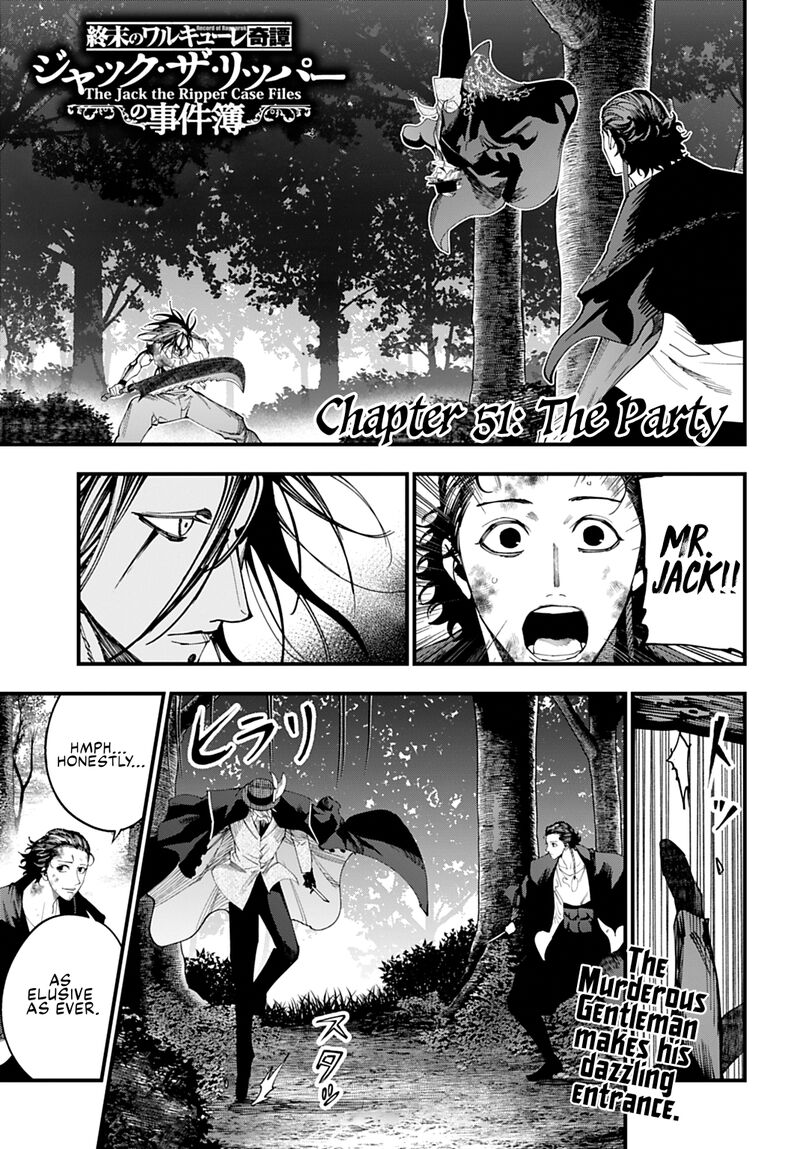 Shuumatsu No Valkyrie Kitan Jack The Ripper No Jikenbo Chapter 51 Page 1