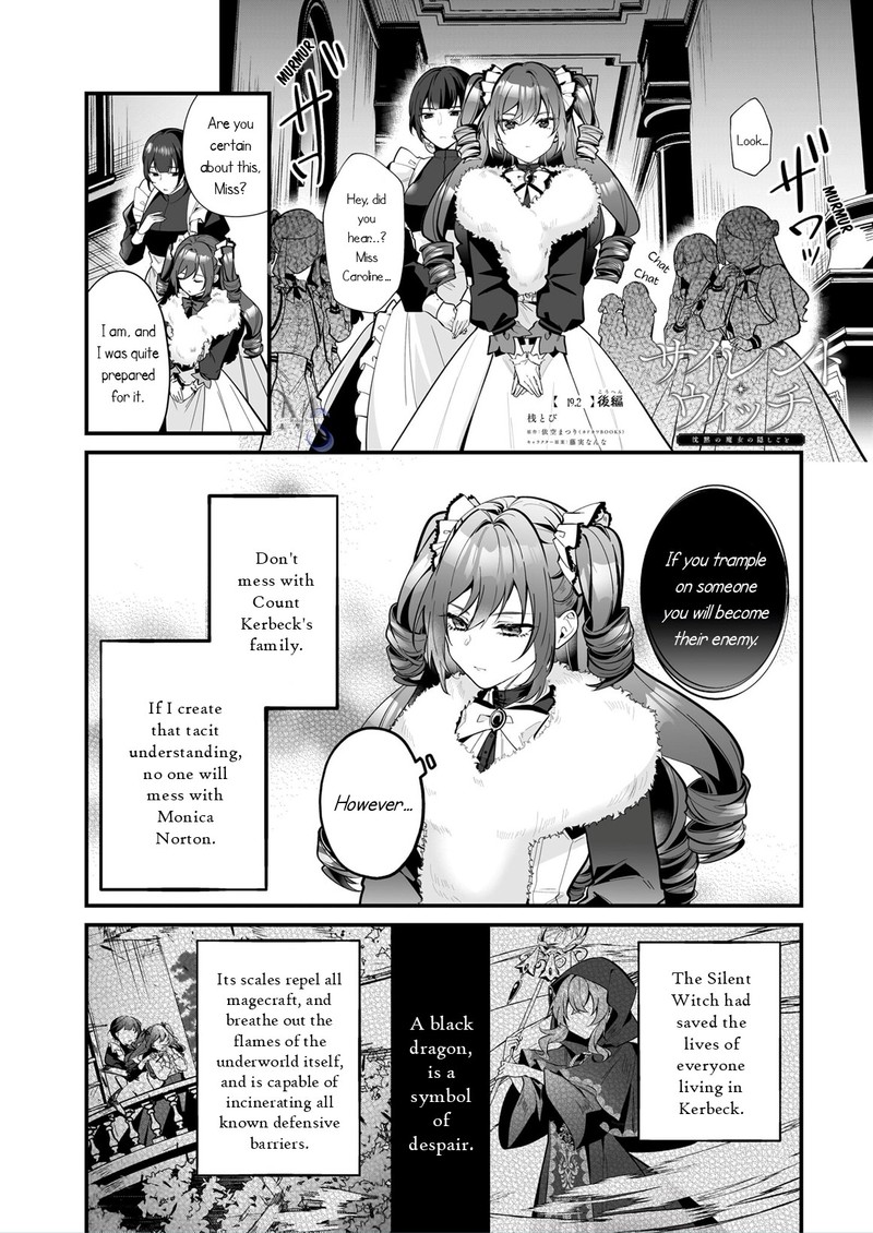 Silent Witch Chinmoku No Majo No Kakushigoto Chapter 19b Page 1